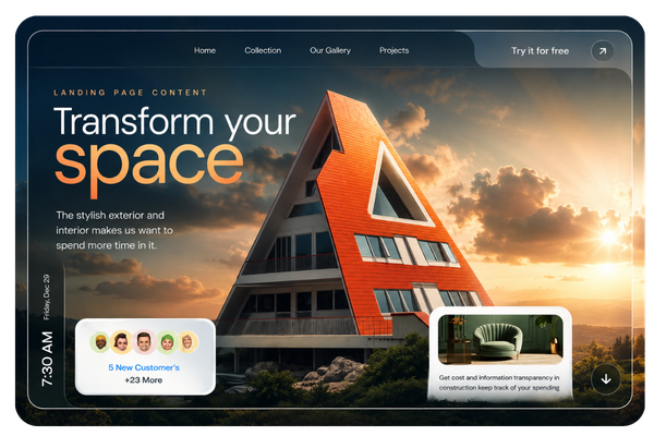 Landing Page Content